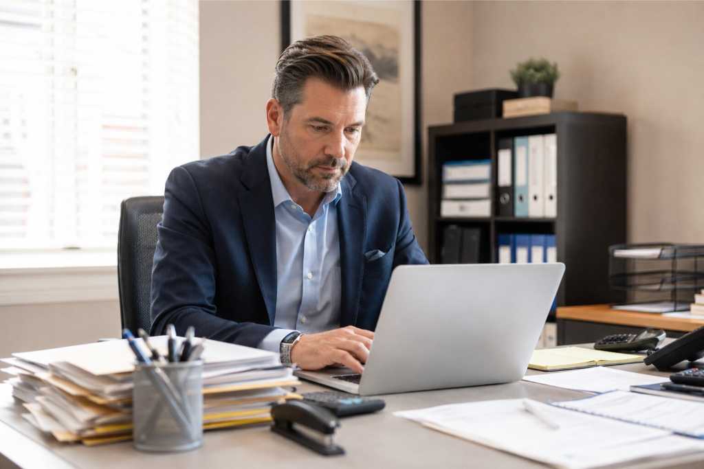 Bail Agent Managing Client Information