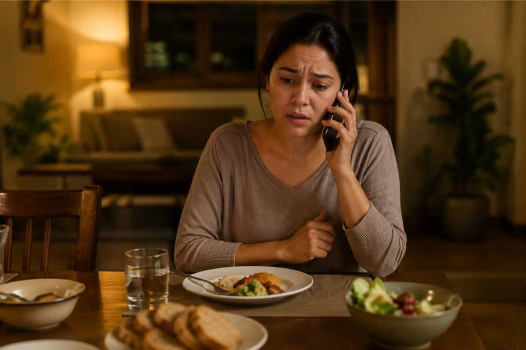 Loved One Making A Stressful Late Call