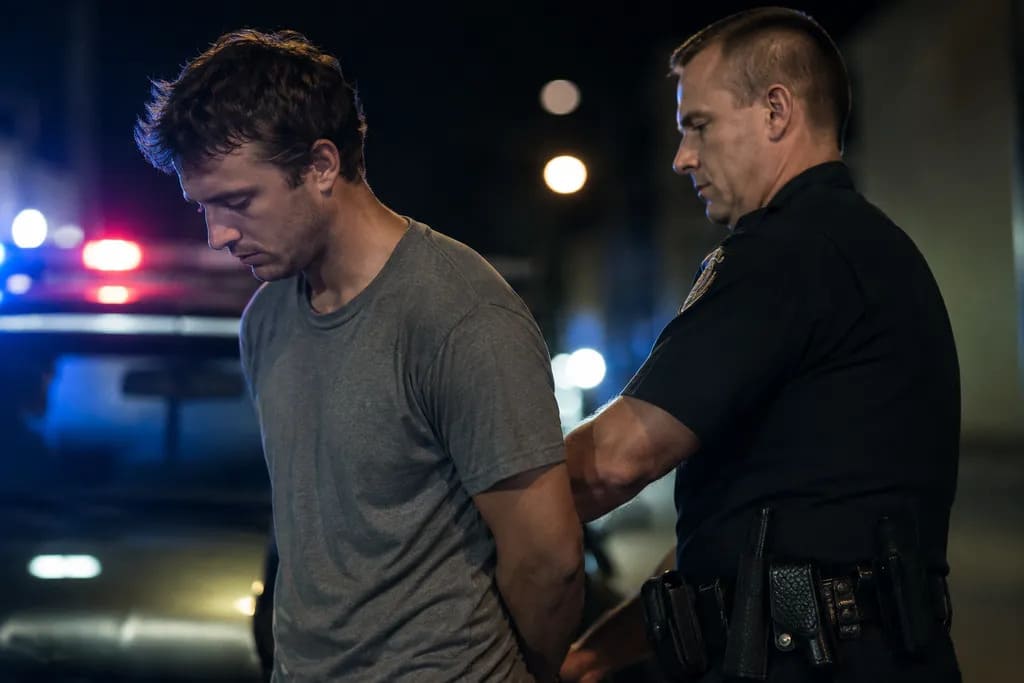 Police Arresting A Man